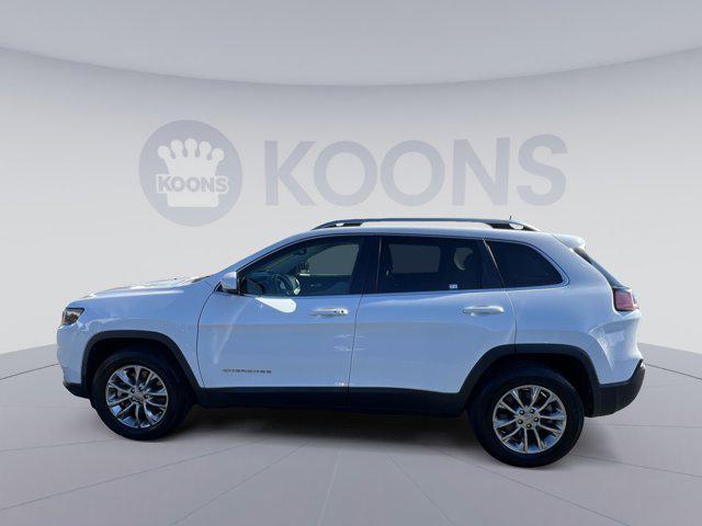 used 2021 Jeep Cherokee car, priced at $17,000