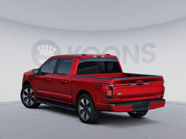 new 2024 Ford F-150 Lightning car, priced at $75,285