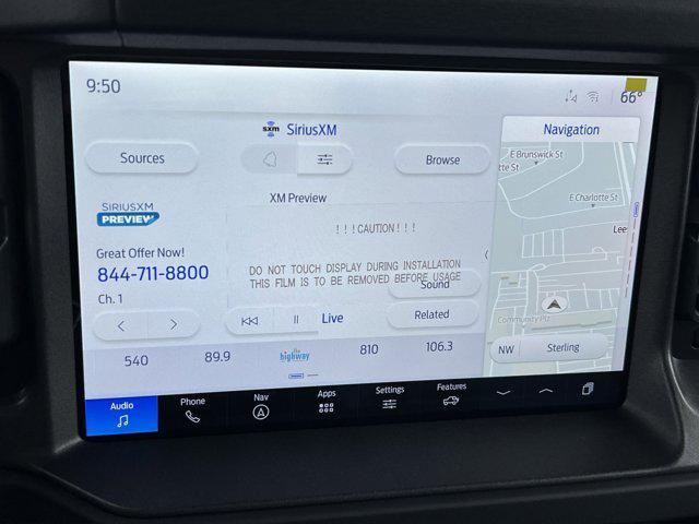 new 2025 Ford Bronco car, priced at $64,581