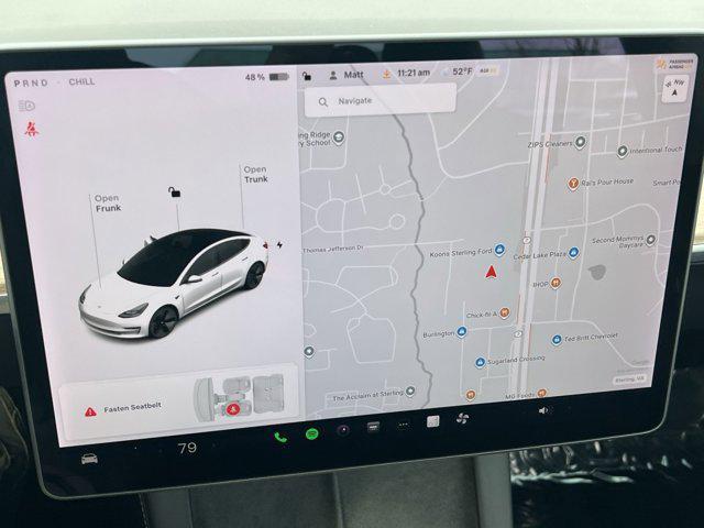 used 2021 Tesla Model 3 car, priced at $18,500