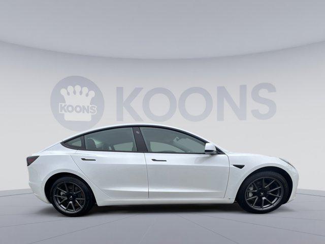 used 2021 Tesla Model 3 car, priced at $18,500