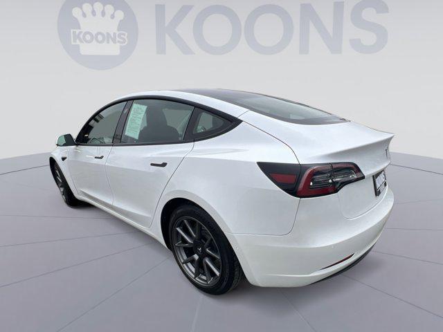 used 2021 Tesla Model 3 car, priced at $18,500