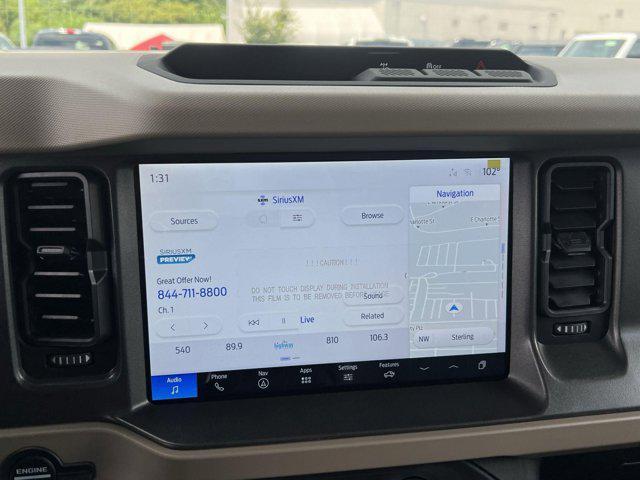 new 2025 Ford Bronco car, priced at $45,309