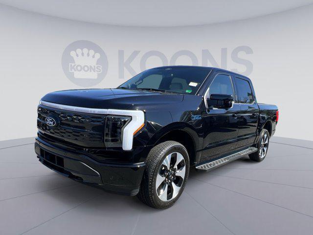 new 2025 Ford F-150 Lightning car, priced at $77,465