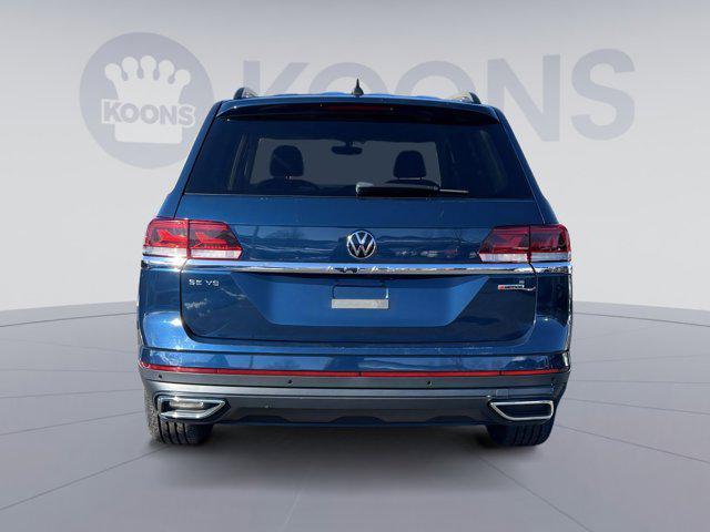 used 2021 Volkswagen Atlas car, priced at $23,000