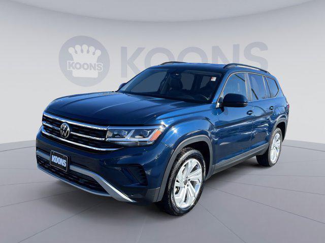 used 2021 Volkswagen Atlas car, priced at $23,000