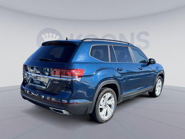 used 2021 Volkswagen Atlas car, priced at $23,000