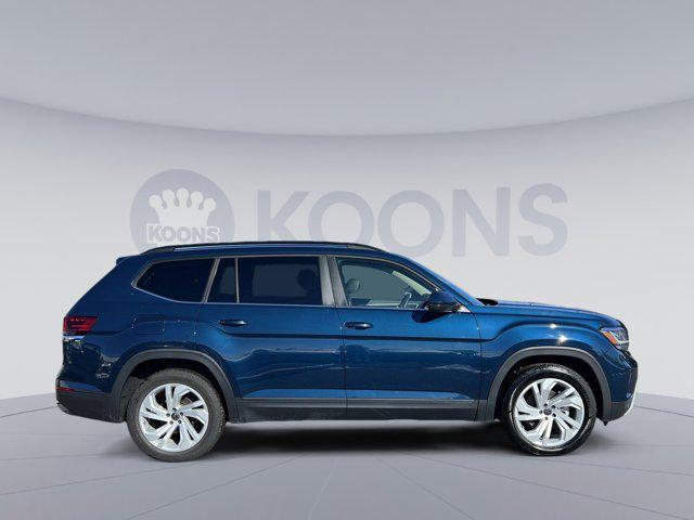 used 2021 Volkswagen Atlas car, priced at $23,000