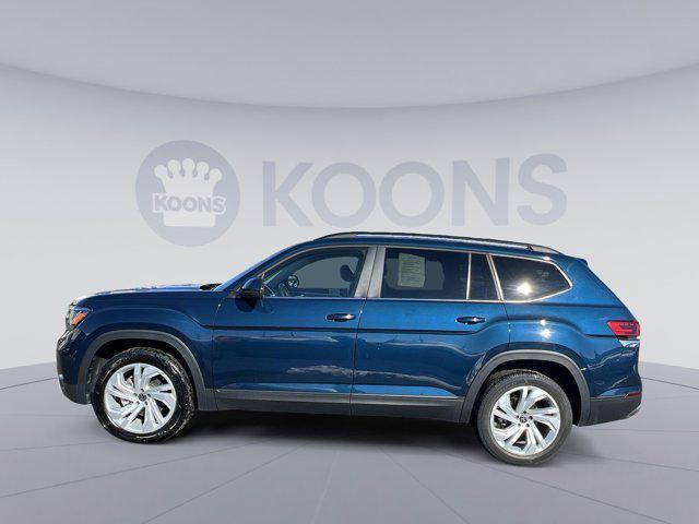 used 2021 Volkswagen Atlas car, priced at $23,000