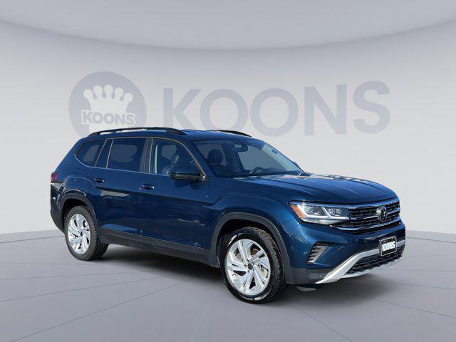 used 2021 Volkswagen Atlas car, priced at $23,000