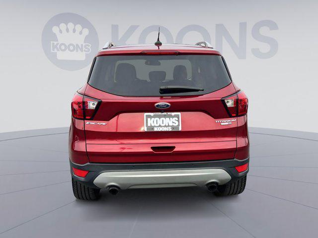 used 2019 Ford Escape car, priced at $18,500