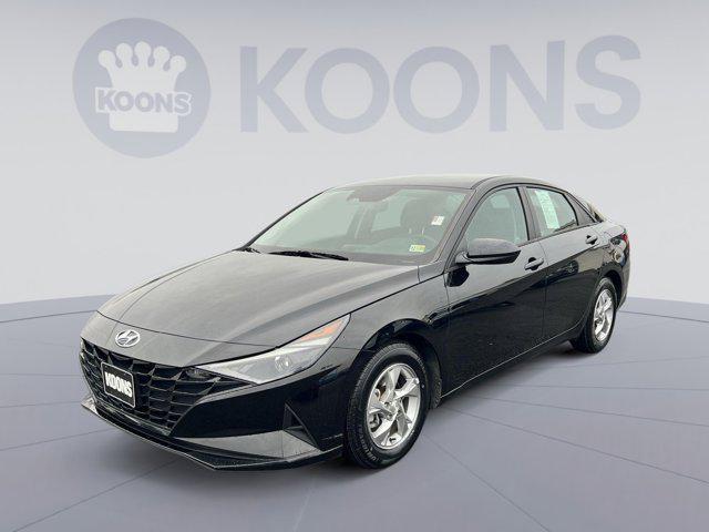 used 2021 Hyundai Elantra car, priced at $14,000