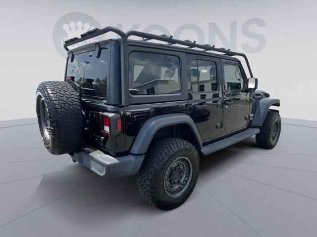 used 2020 Jeep Wrangler Unlimited car, priced at $22,500