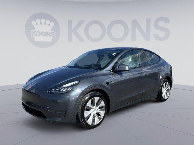 used 2021 Tesla Model Y car, priced at $23,500