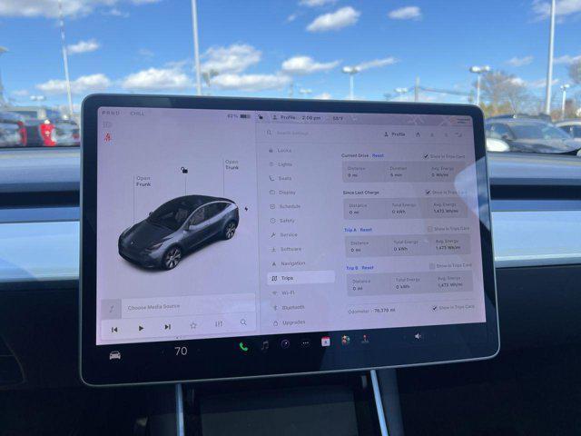 used 2021 Tesla Model Y car, priced at $23,500