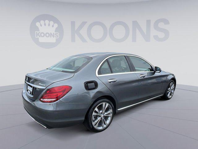 used 2017 Mercedes-Benz C-Class car, priced at $18,500