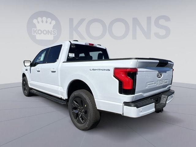 new 2025 Ford F-150 Lightning car, priced at $65,095