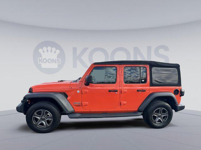used 2018 Jeep Wrangler Unlimited car, priced at $17,500