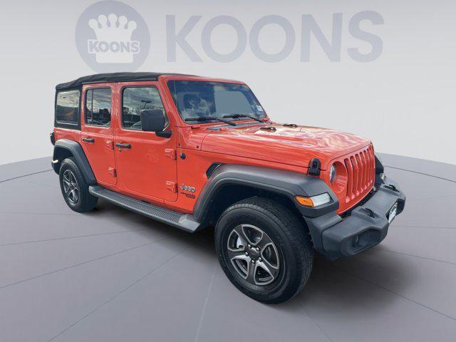 used 2018 Jeep Wrangler Unlimited car, priced at $17,500