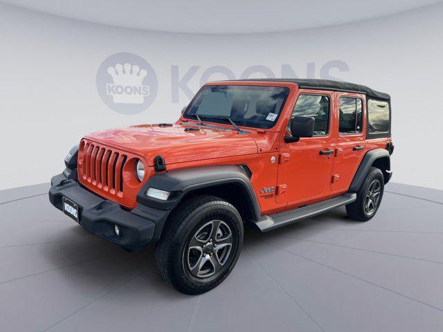 used 2018 Jeep Wrangler Unlimited car, priced at $17,500