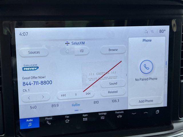 new 2025 Ford F-150 car, priced at $44,238