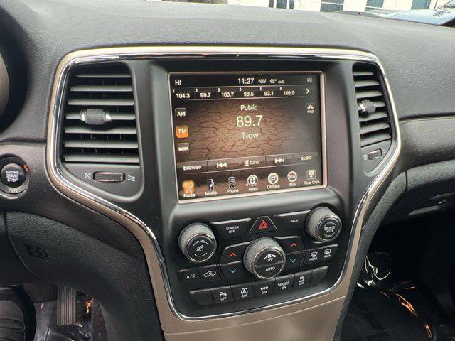 used 2017 Jeep Grand Cherokee car, priced at $13,500