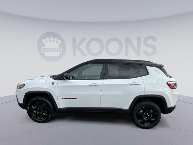 used 2023 Jeep Compass car, priced at $20,000
