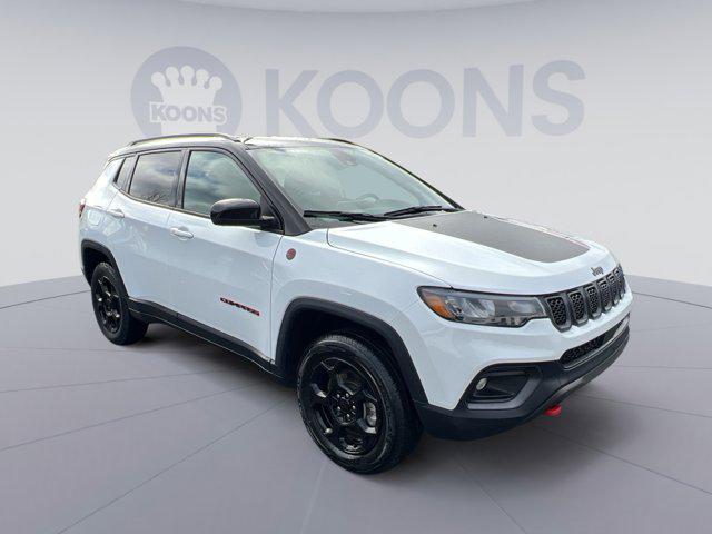 used 2023 Jeep Compass car, priced at $20,000