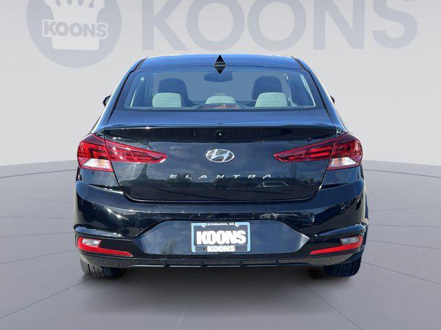 used 2019 Hyundai Elantra car, priced at $13,500