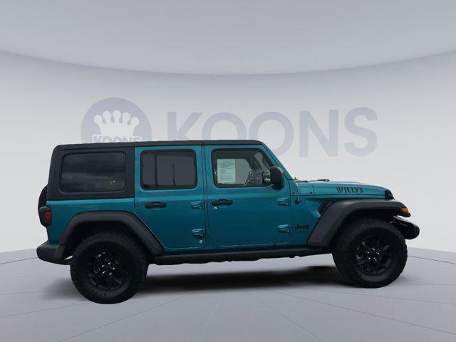 used 2020 Jeep Wrangler Unlimited car, priced at $22,500