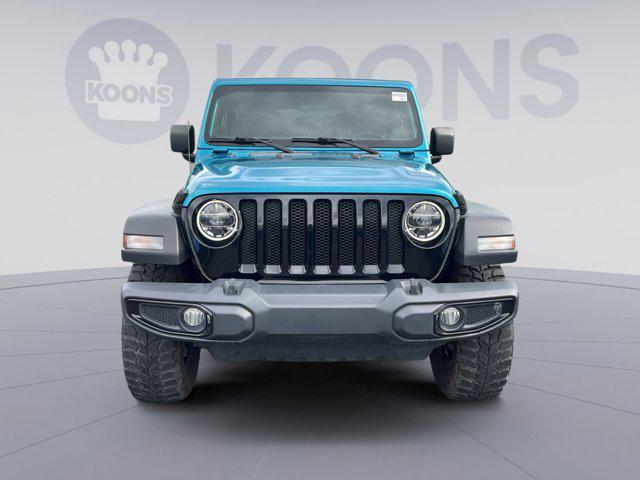 used 2020 Jeep Wrangler Unlimited car, priced at $22,500