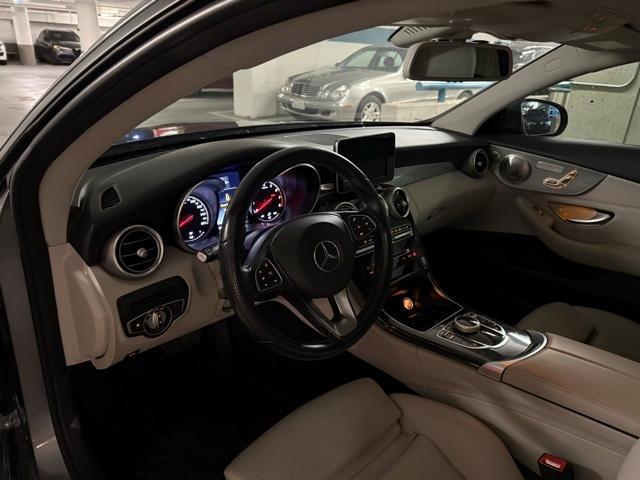used 2017 Mercedes-Benz C-Class car, priced at $17,988