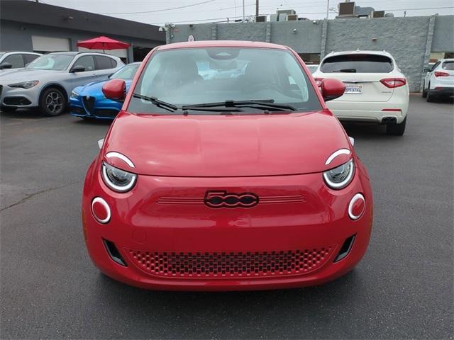 new 2024 FIAT 500e car, priced at $32,595