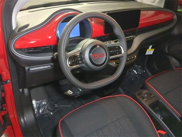 new 2024 FIAT 500e car, priced at $32,595