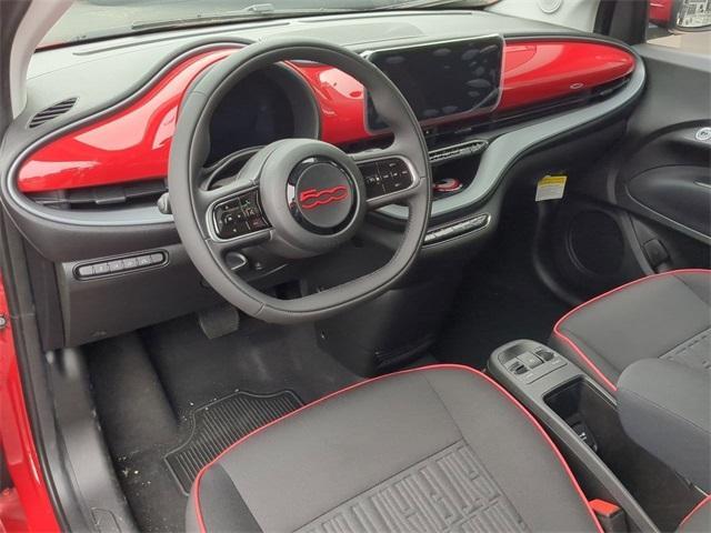 new 2024 FIAT 500e car, priced at $32,595