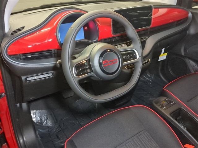 new 2024 FIAT 500e car, priced at $32,595