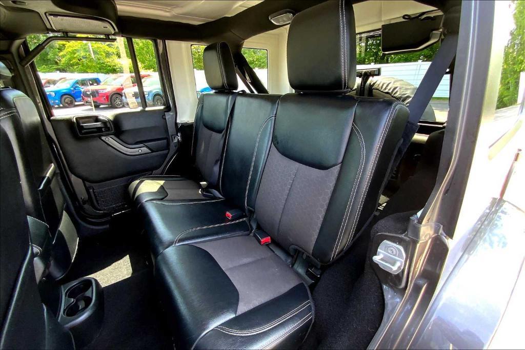 used 2017 Jeep Wrangler Unlimited car, priced at $20,738