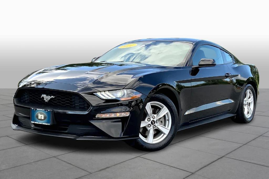 used 2021 Ford Mustang car, priced at $24,988