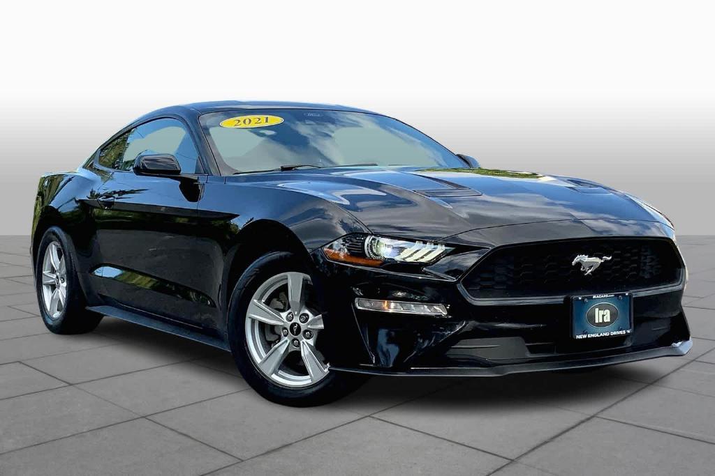 used 2021 Ford Mustang car, priced at $24,988