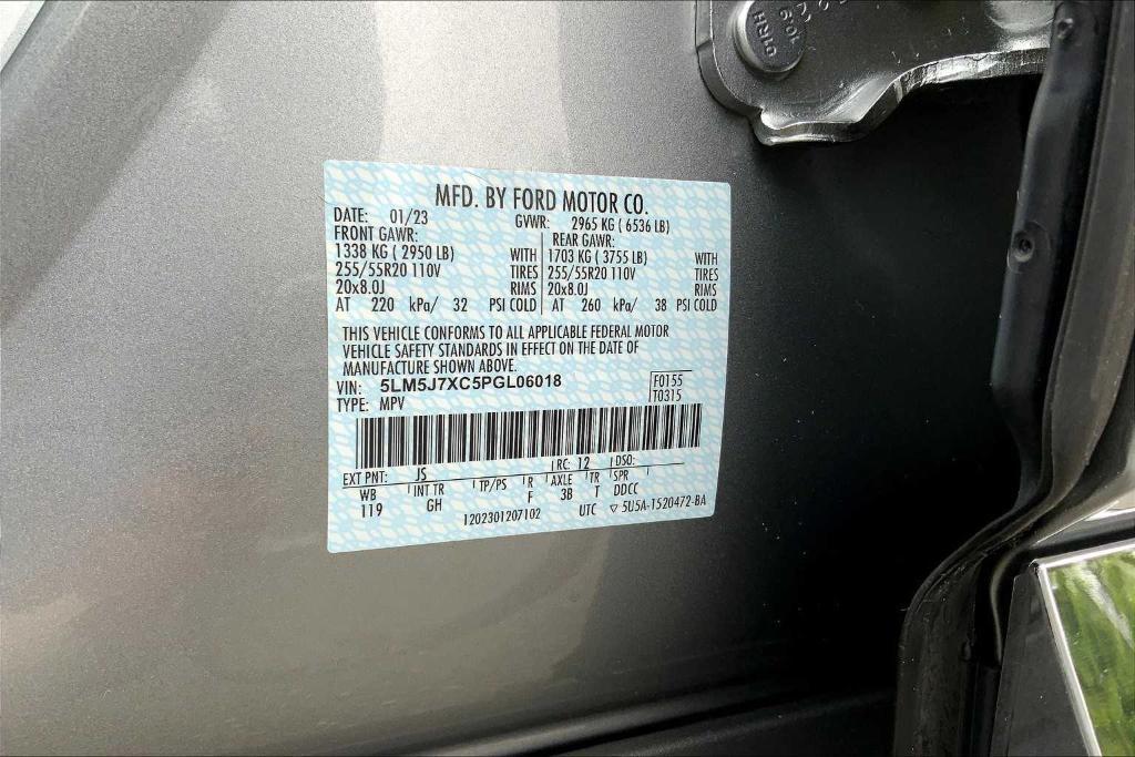 used 2023 Lincoln Aviator car, priced at $49,687