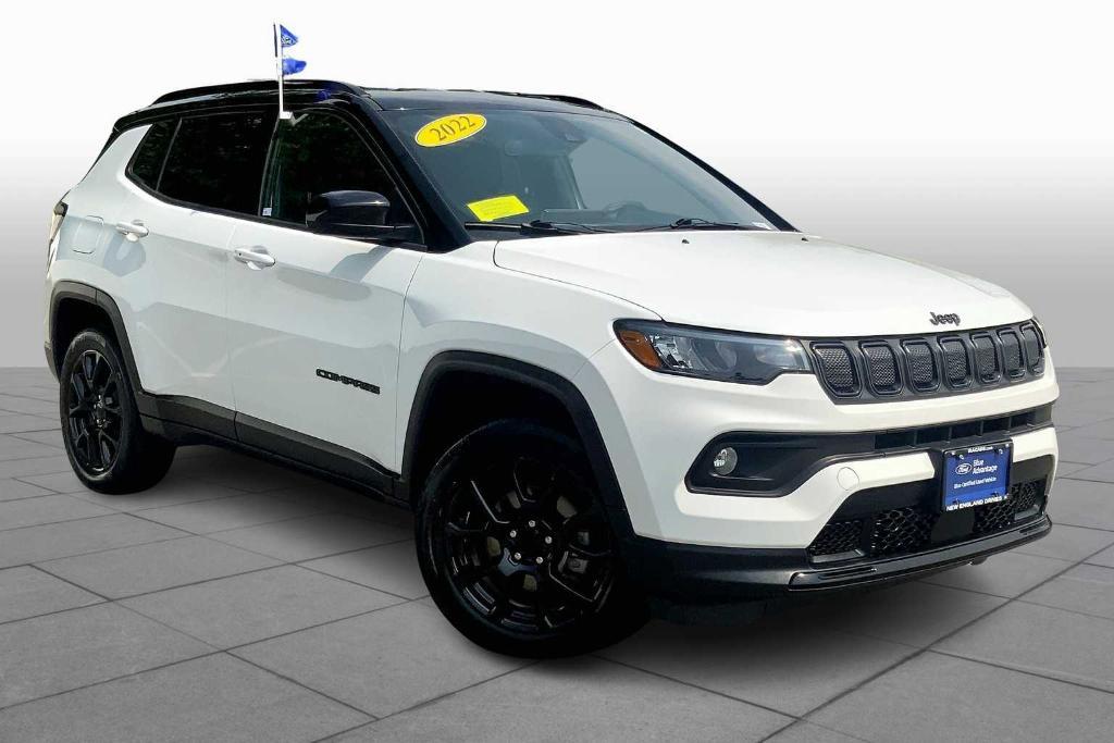 used 2022 Jeep Compass car, priced at $22,598