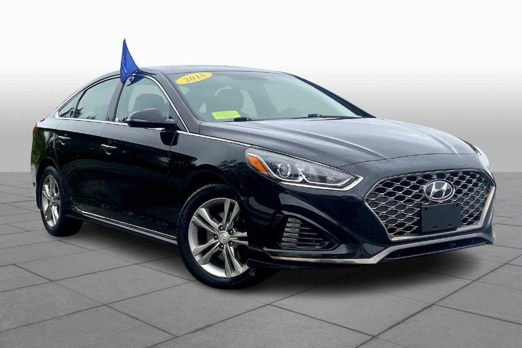 used 2018 Hyundai Sonata car, priced at $14,187