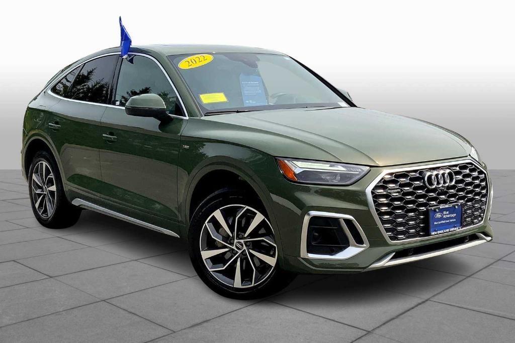 used 2022 Audi Q5 car, priced at $35,555