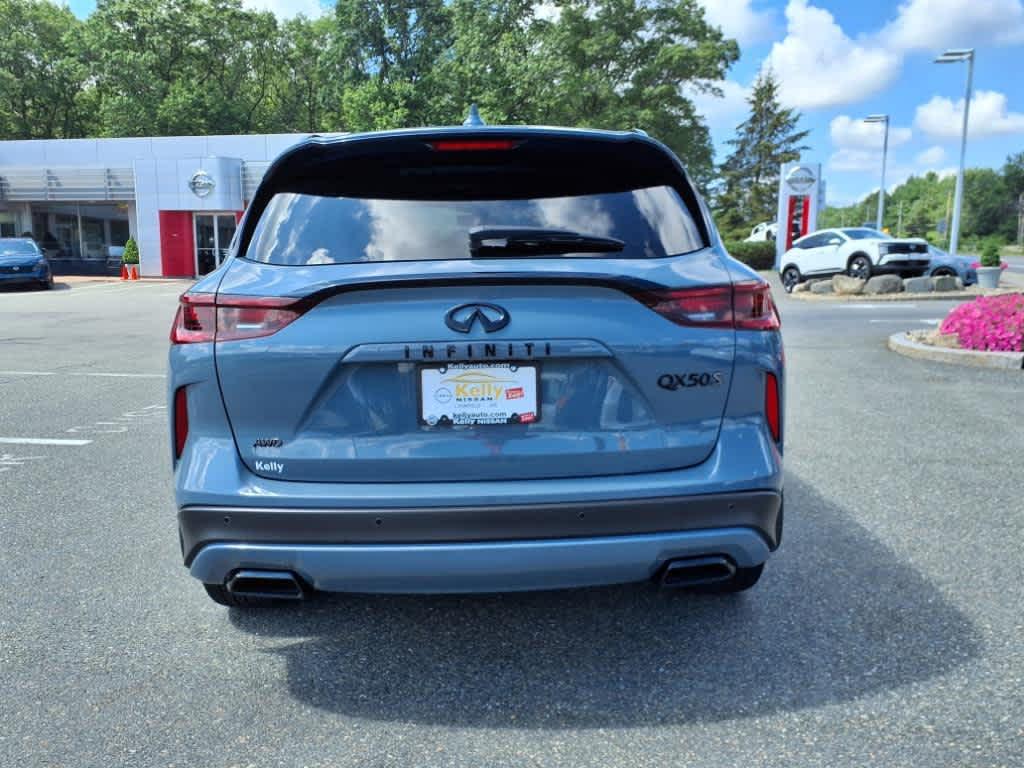 used 2024 INFINITI QX50 car, priced at $37,959