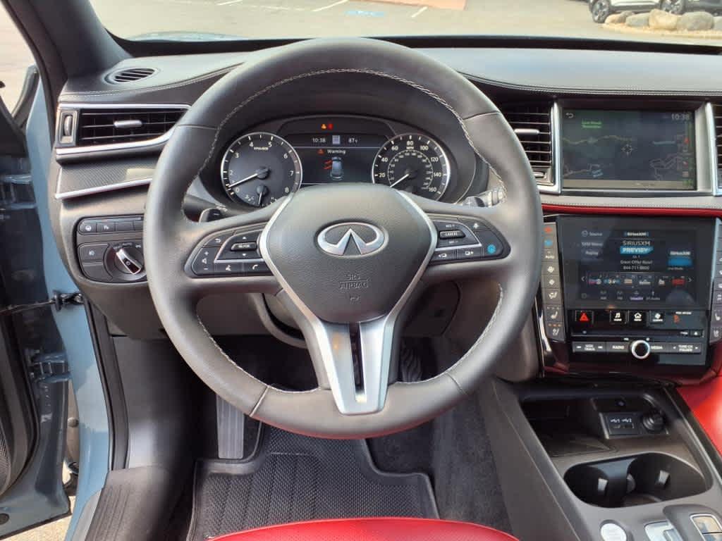 used 2024 INFINITI QX50 car, priced at $37,959