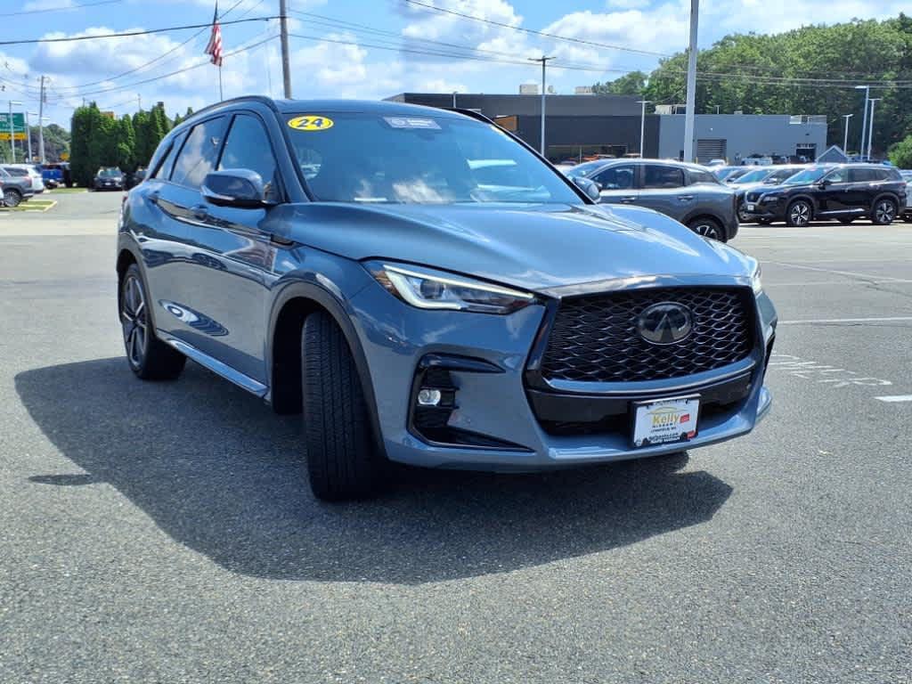 used 2024 INFINITI QX50 car, priced at $37,959