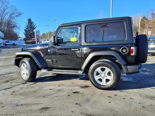 used 2022 Jeep Wrangler car, priced at $33,640