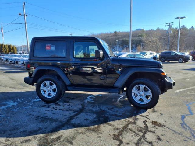 used 2022 Jeep Wrangler car, priced at $33,640