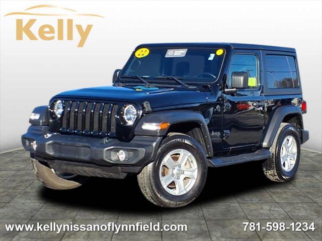 used 2022 Jeep Wrangler car, priced at $33,640