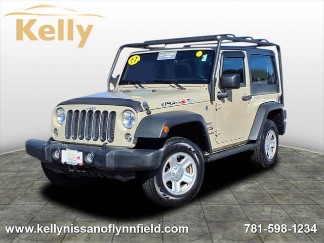 used 2017 Jeep Wrangler car, priced at $22,242